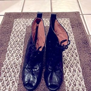 Sam Edelman black booties, size 7